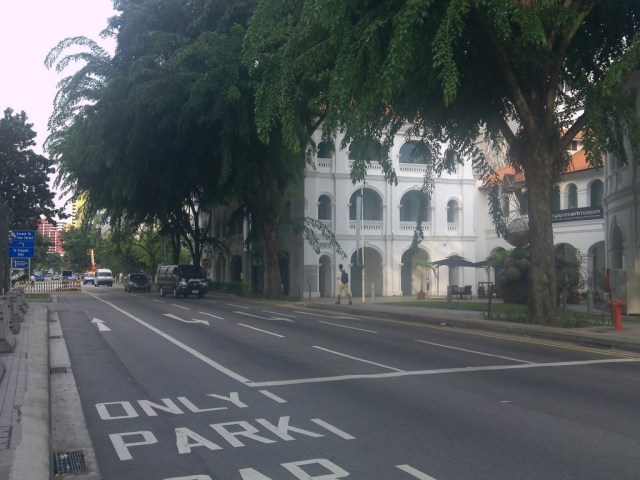 Near the Singapore Art Museum (SAM)
