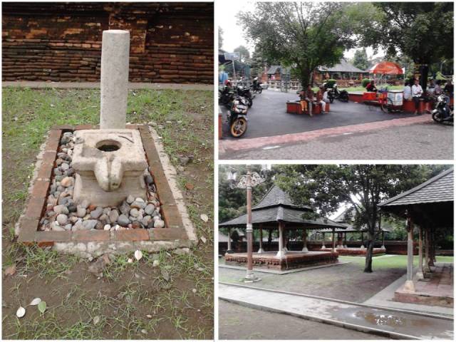 ki-ka at-ba: Linggayoni, bagian depan keraton, dan area Siti Inggil