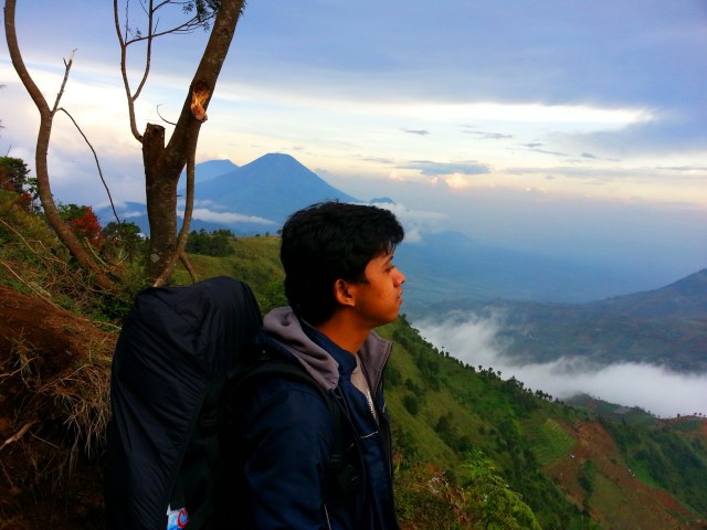 Gagal berpose ganteng