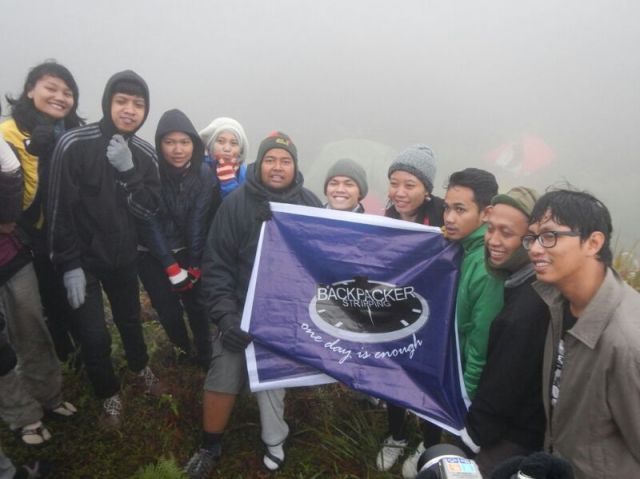 Backstrip di Puncak Prau