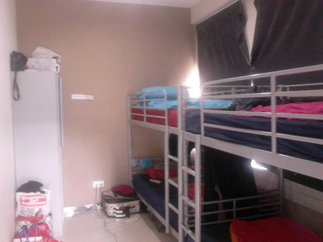 Our 4-bed dorm