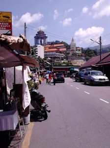 Kek Lok Si Temple from distance