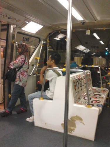 Inside the KL Monorail
