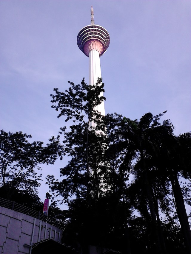Approaching KL Tower