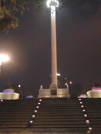 The 100-meters flagpole at Dataran Merdeka (Independent Square)