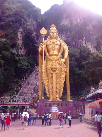 Lord Murugan statue