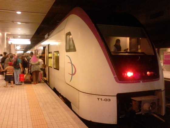 The KLIA Transit train