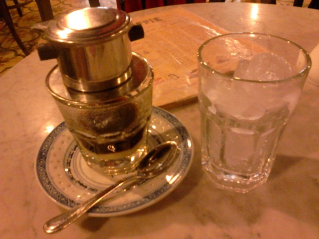 Tampilan Kopi Susu Indotjina saat pertama datang