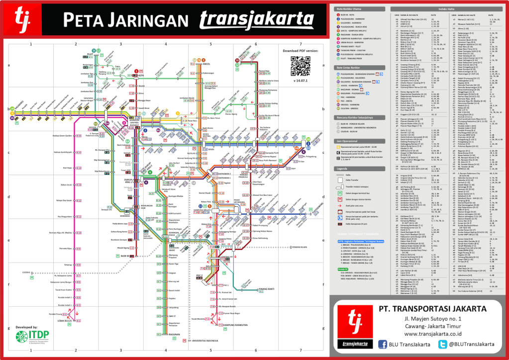 Map Prj Getting Around Jakarta Using The Rapid Transit System | the travelearn