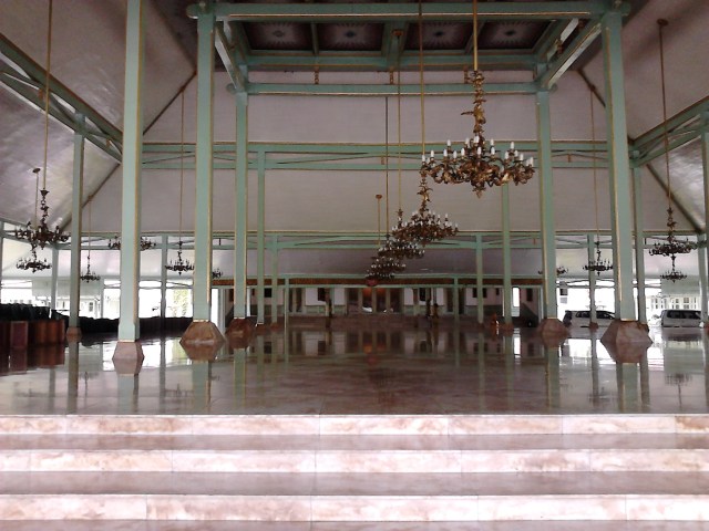 Interior Pendopo Agung Pura Mangkunegaran
