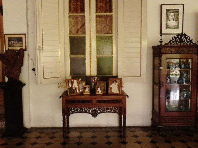 Salah satu sudut selasar Pura Mangkunegaran