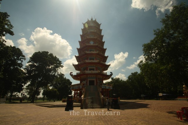 The 9 storey pagoda of Pulau Kemaro