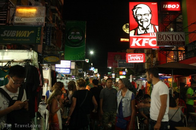 The famous Khaosan Road