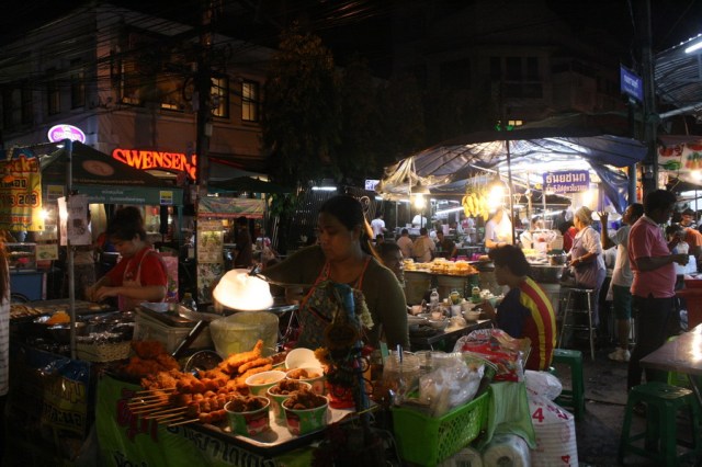 Street foods at Khaosan Road