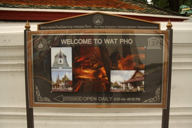 Welcome to Wat Pho!