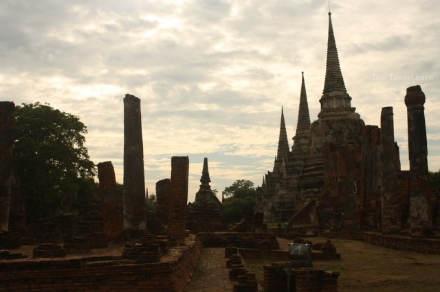Wat Phra Si Sanphet with its three giant chedis