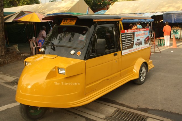Ayutthaya tuktuks are cute!!!