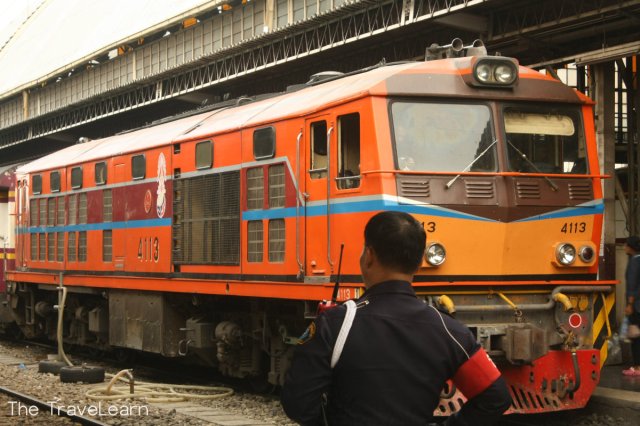 Typical Thai SRT train