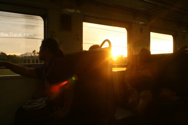 Capturing the sunset