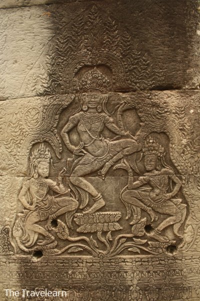 A relief at Bayon Temple