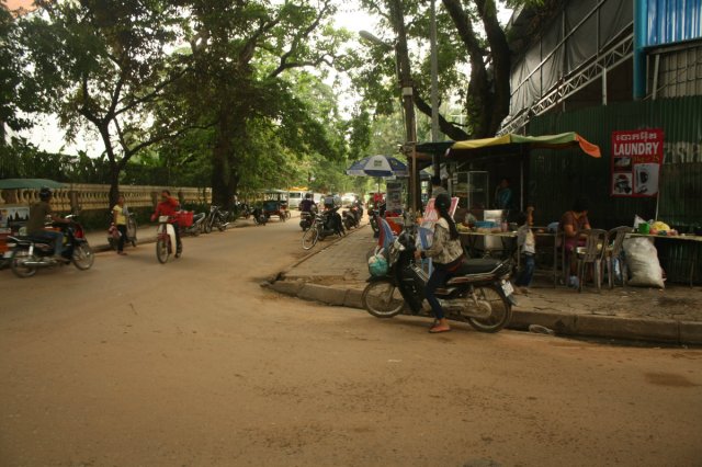 Satu sudut di Siem Reap, Kamboja