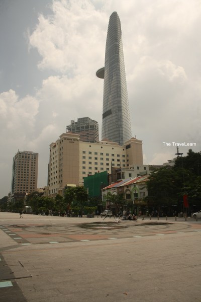 Bitexco Financial Tower, the tallest building in HCMC (262 m)