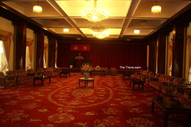 Inside the Reunification Palace, Ho Chi Minh City