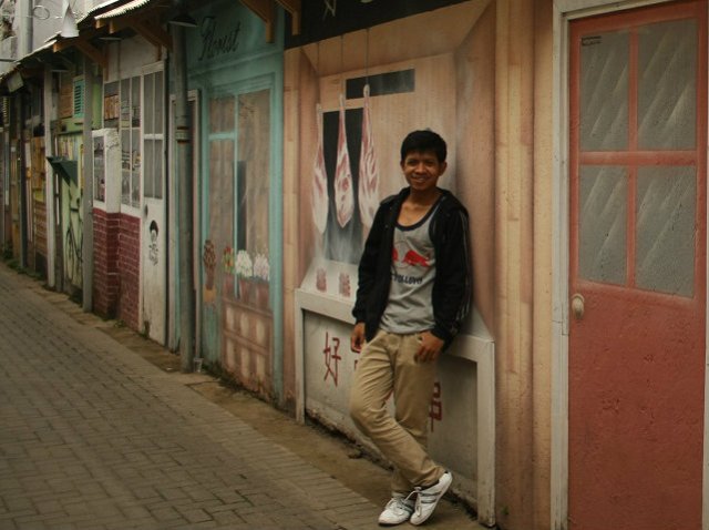 Mural art-nya bisa buat ngeksis