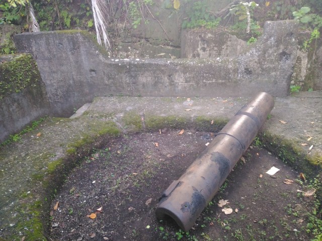 Meriam peninggalan zaman kolonial