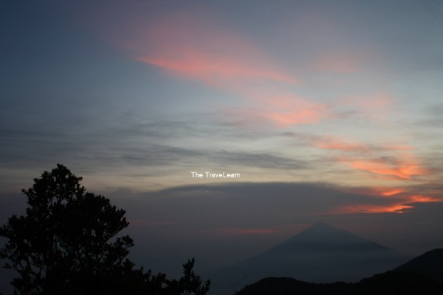 Senja di Gunung Papandayan