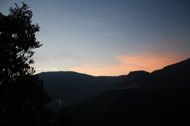Senja dari Gunung Papandayan