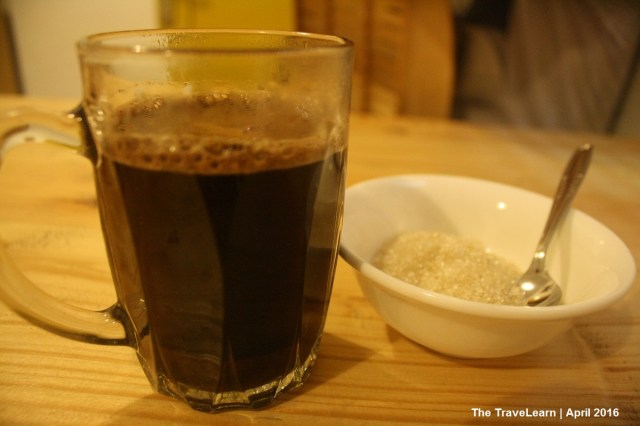 Segelas kopi panas Kapal Silam, Bandung