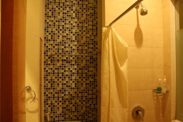 Kamar mandi, mencakup wastafel dan shower