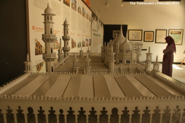 The replica of Masjid Jamek inside KL City Gallery