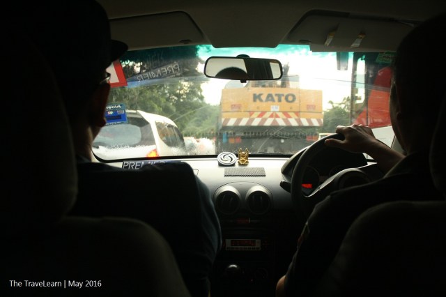 Macet menuju Kuala Lumpur