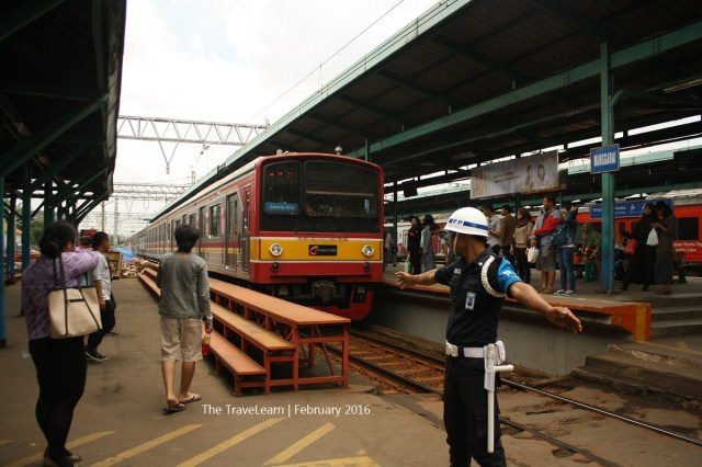 The over loaded Manggarai Station
