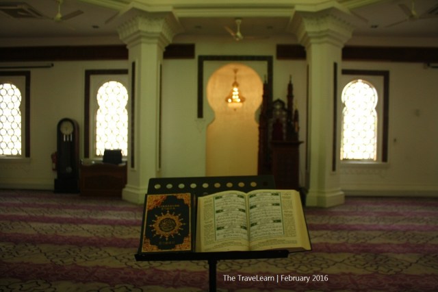 Inside the Masjid Jamek