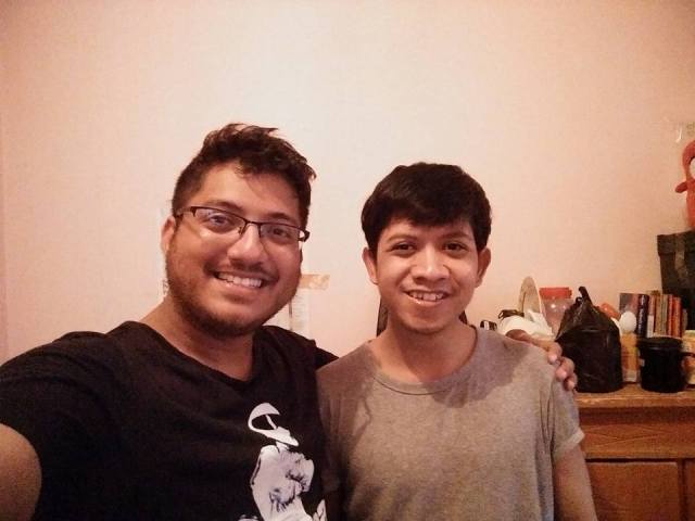 With Nabil, my recent guest from Bangladesh