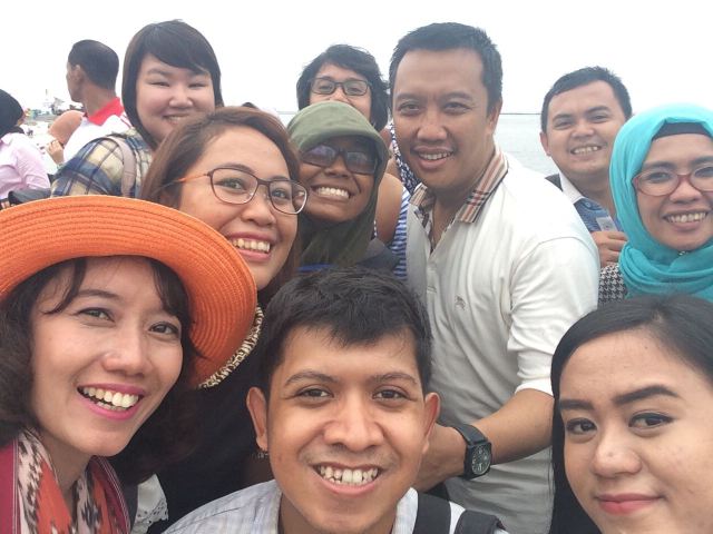 Selfie bareng Bapak Menpora Imam Nahrawi