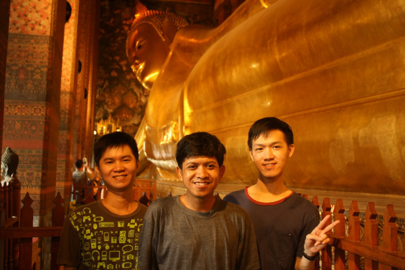 Wat Pho, salah satu kuil populer di Bangkok