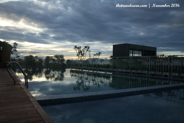 Kolam renang (rooftop swimming pool) Grand Tjokro