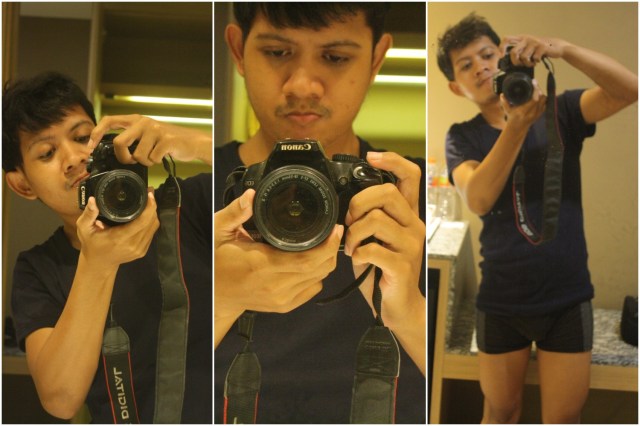 Gini 'nih kalau sendirian di kamar