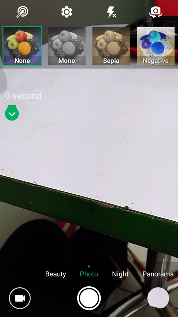 Pilihan filter kamera Infinix Hot 3 LTE