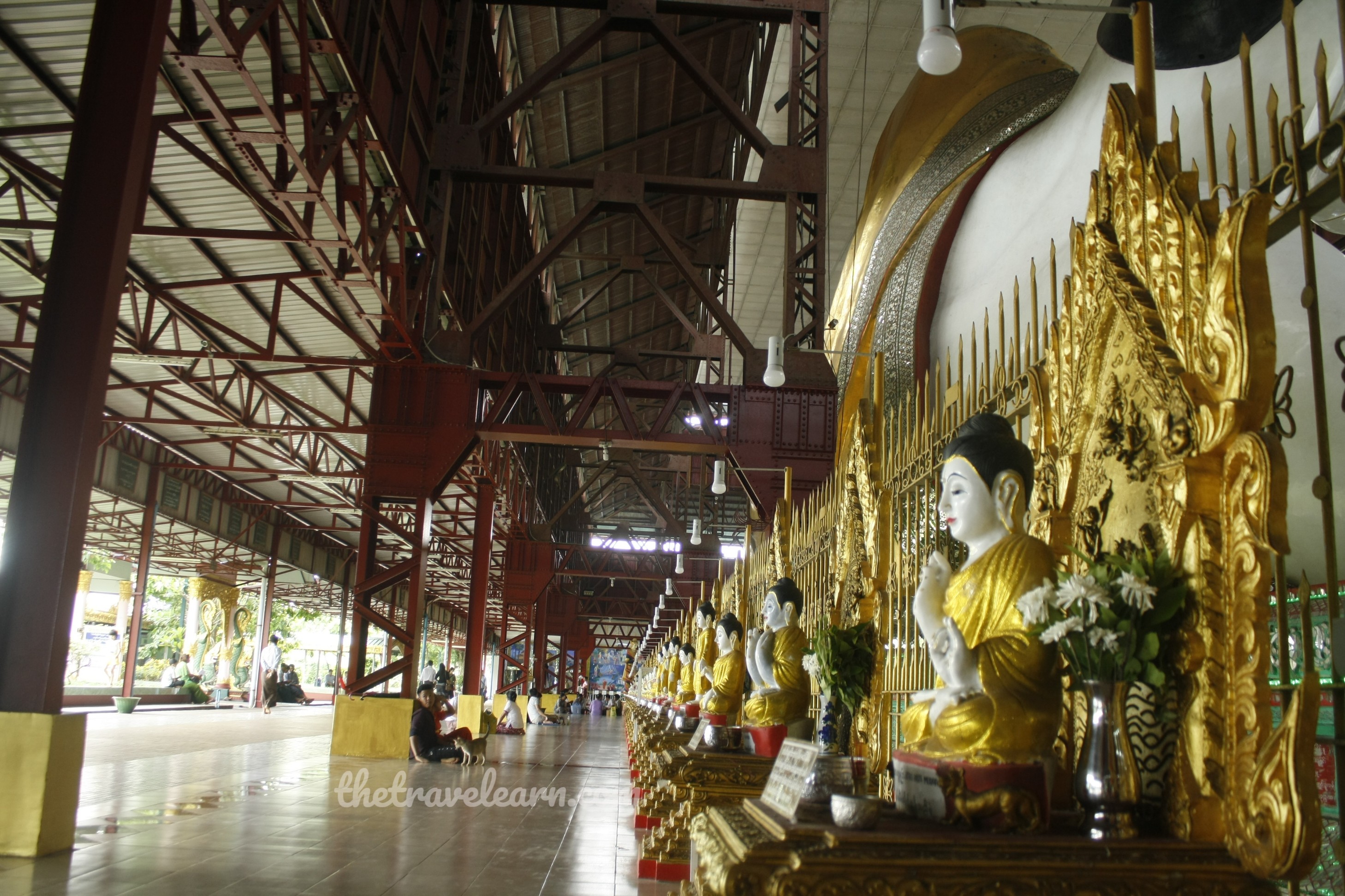 Mengagumi Patung Buddha Tidur Raksasa di Chauk Htat Gyi Pagoda, Yangon ...